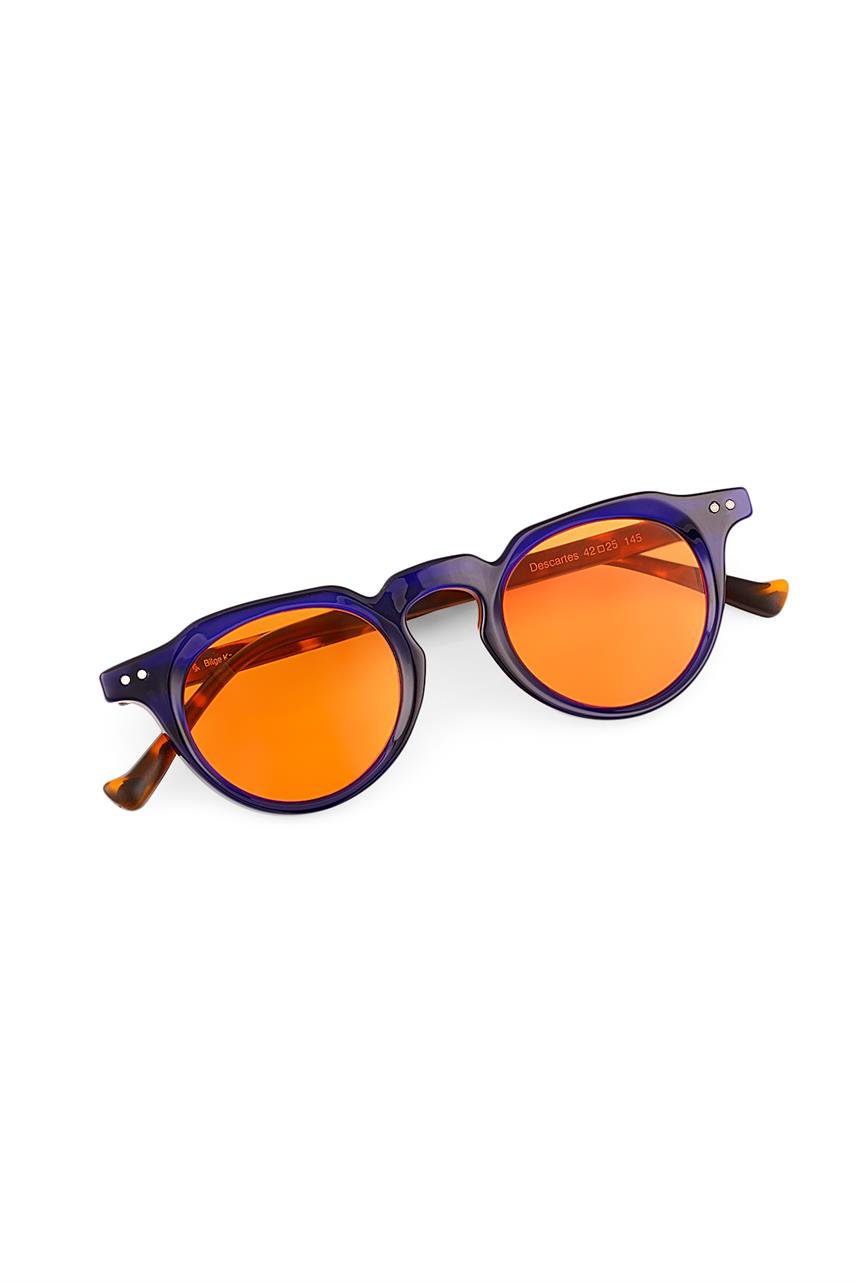 Descartes Navy Orange Güneş Gözlüğü