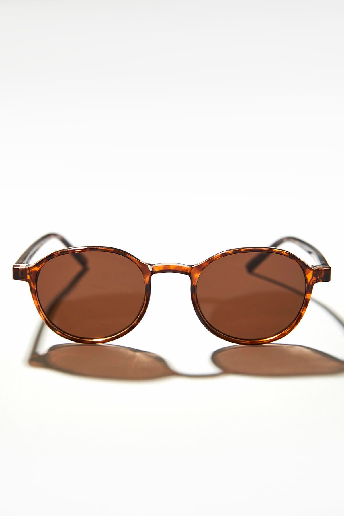 Donna Leopard Brown Güneş Gözlüğü