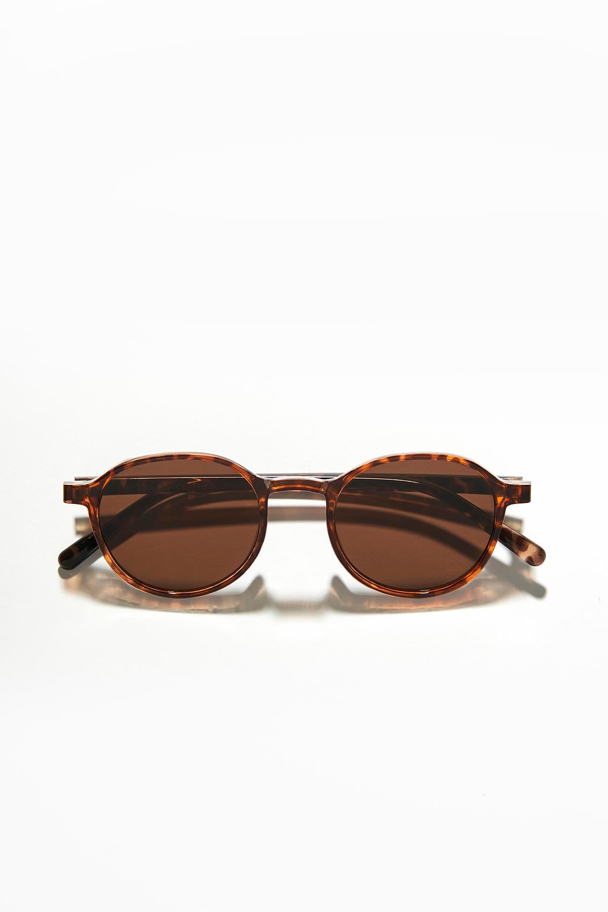 Donna Leopard Brown Güneş Gözlüğü