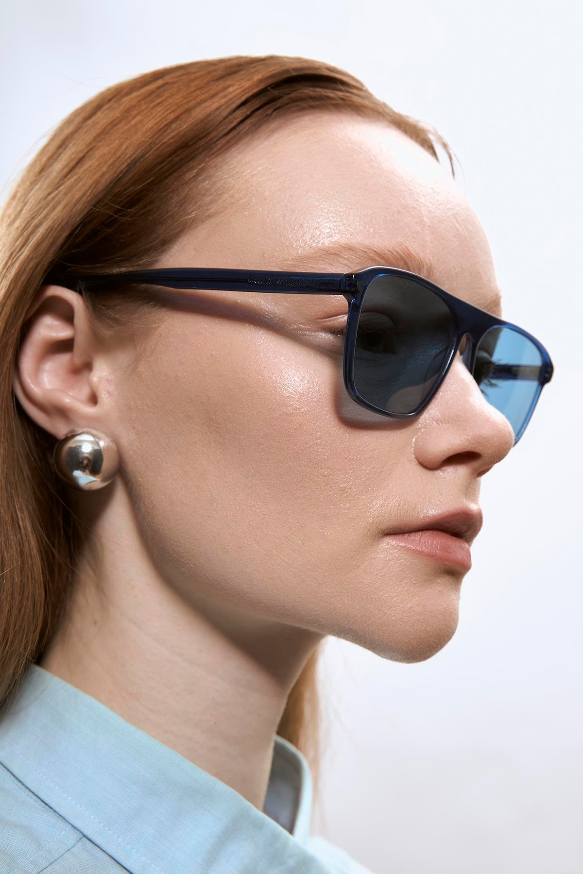 Dorsey Navy Blue Güneş Gözlüğü