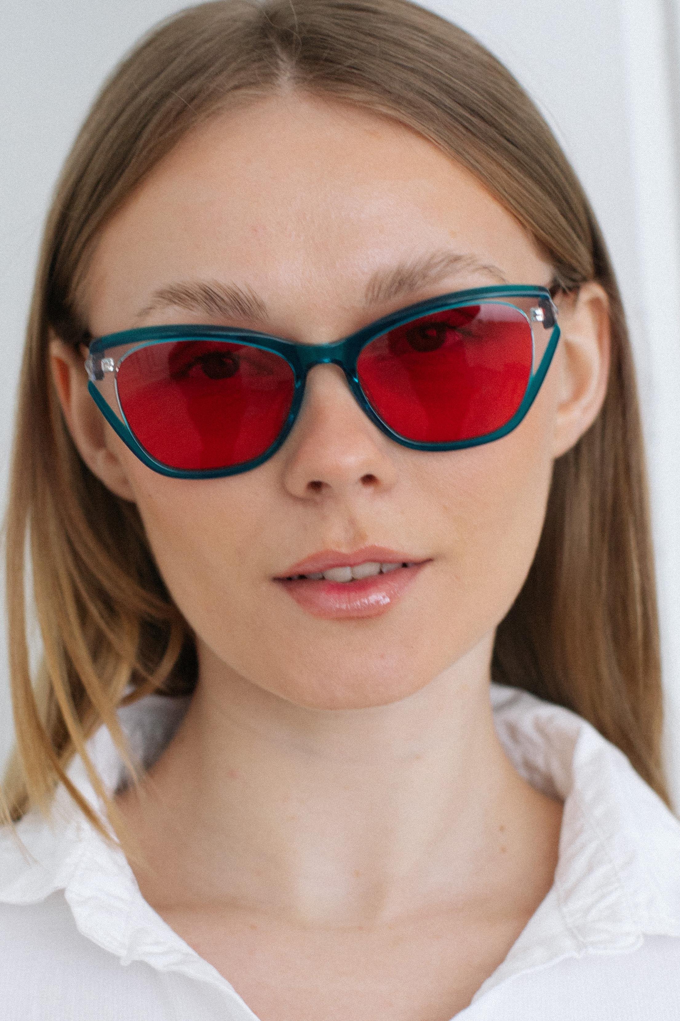 Duartr Turquoise Red Güneş Gözlüğü