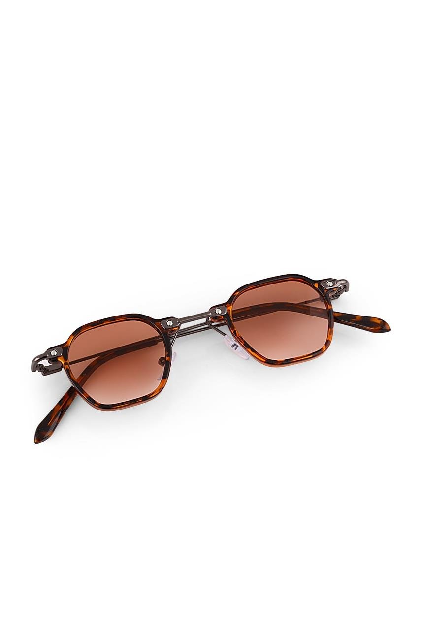 Ealef Leopard Brown Erkek Güneş Gözlüğü