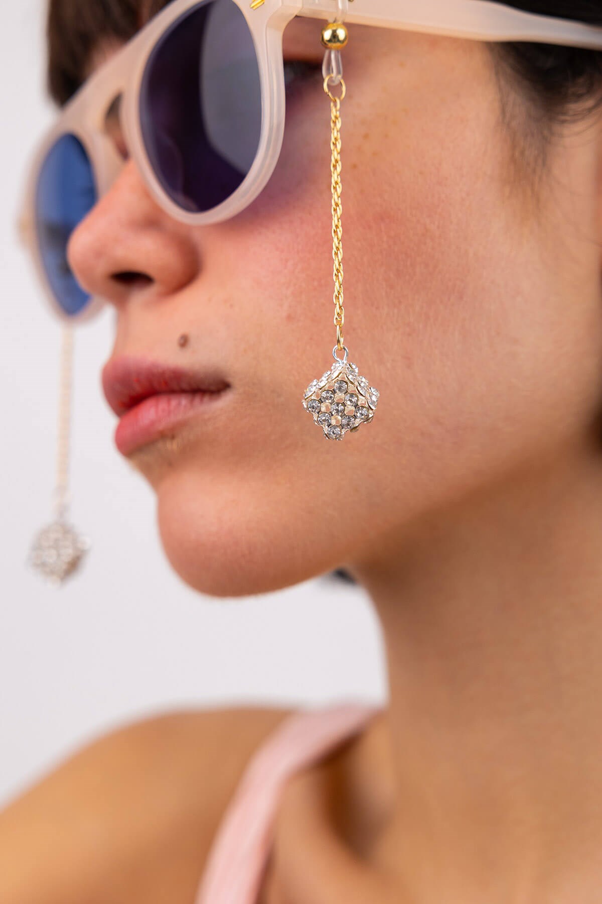 Earring 7 Gözlük Küpesi