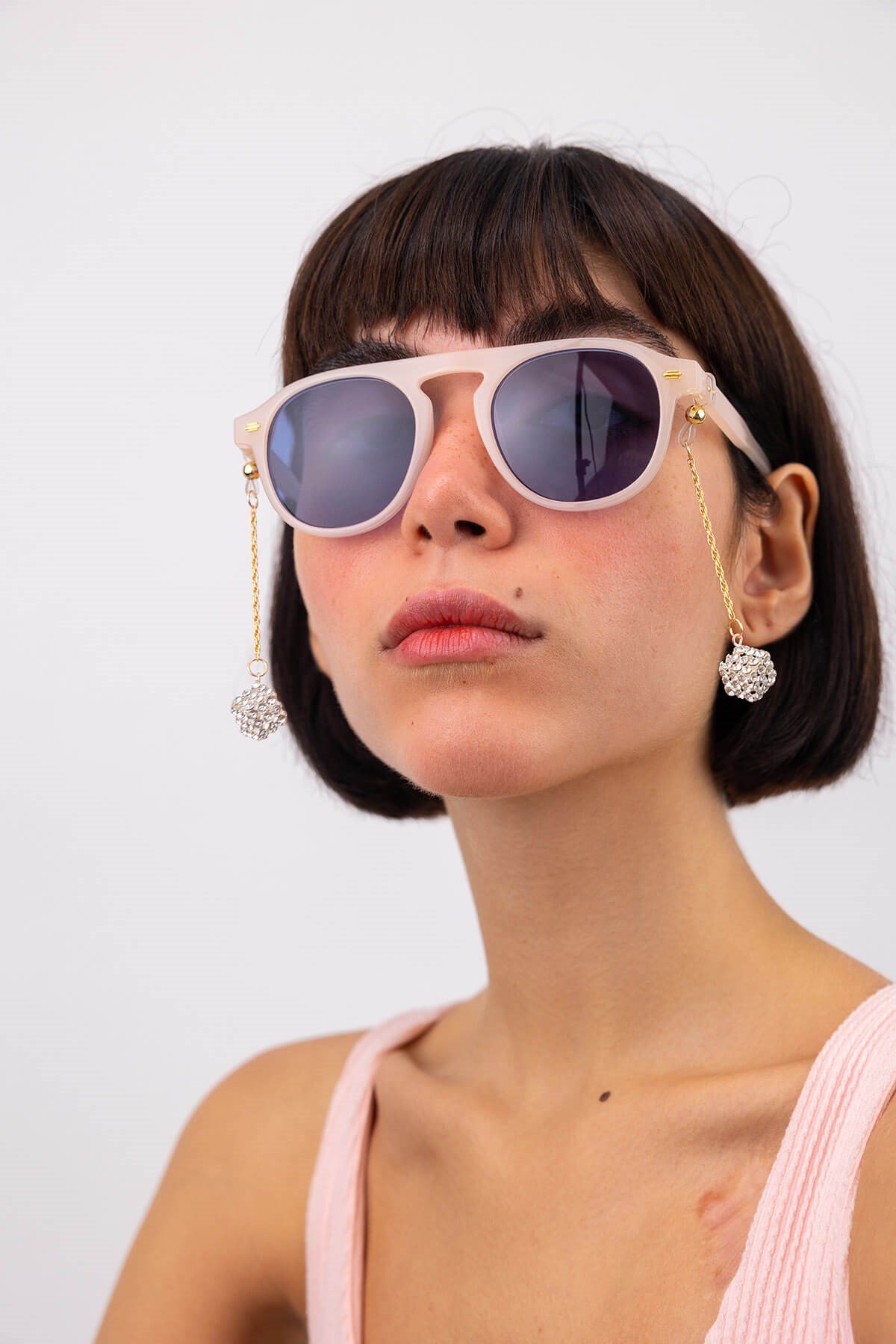 Earring 7 Gözlük Küpesi