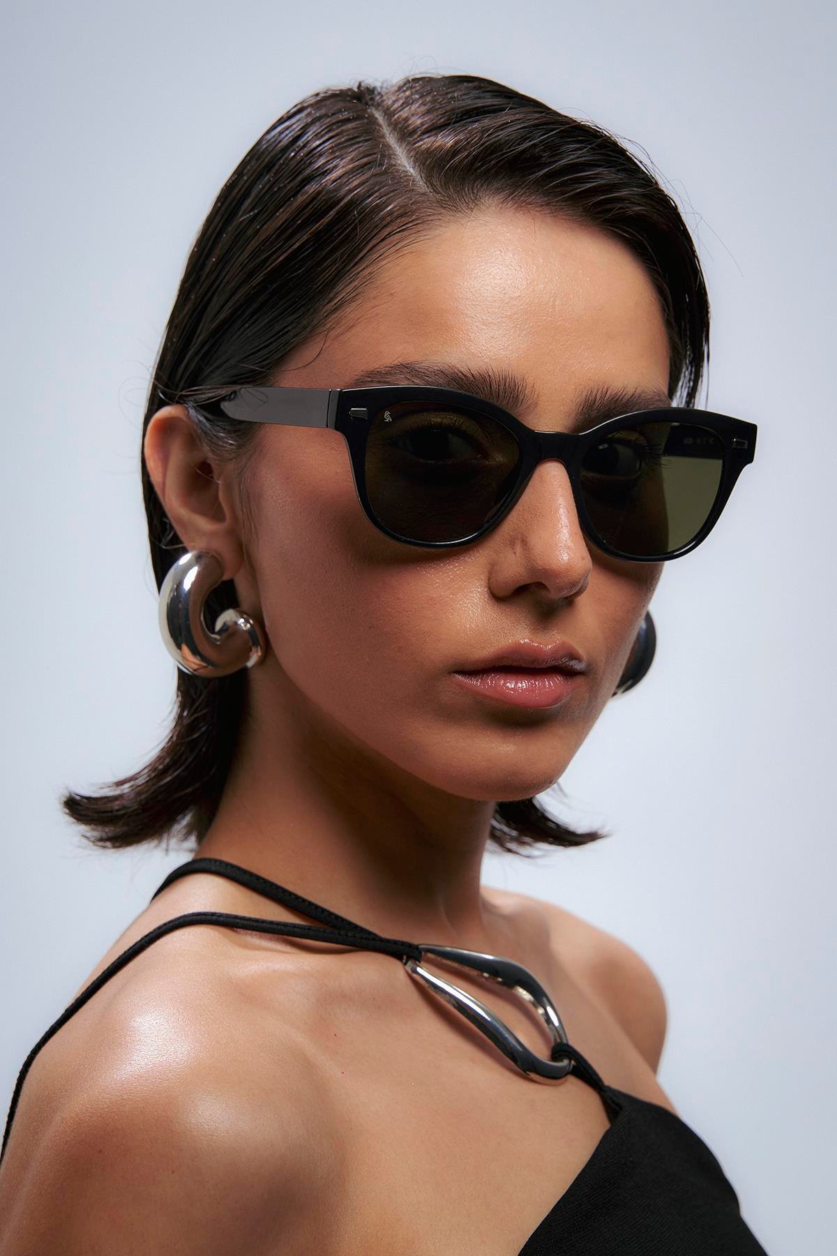 Edson Black Green Güneş Gözlüğü