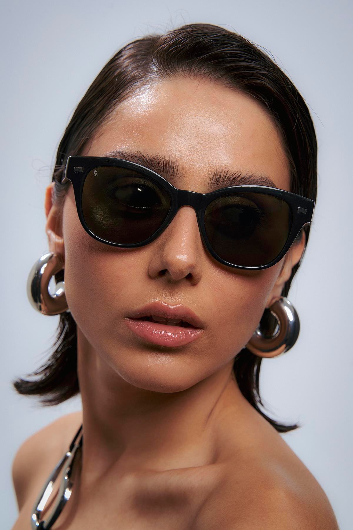 Edson Black Green Güneş Gözlüğü