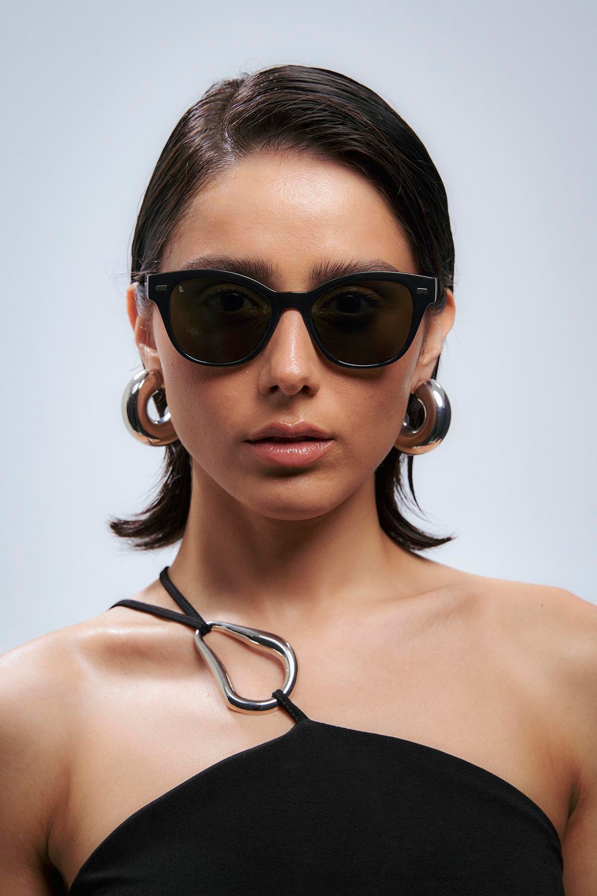 Edson Black Green Güneş Gözlüğü