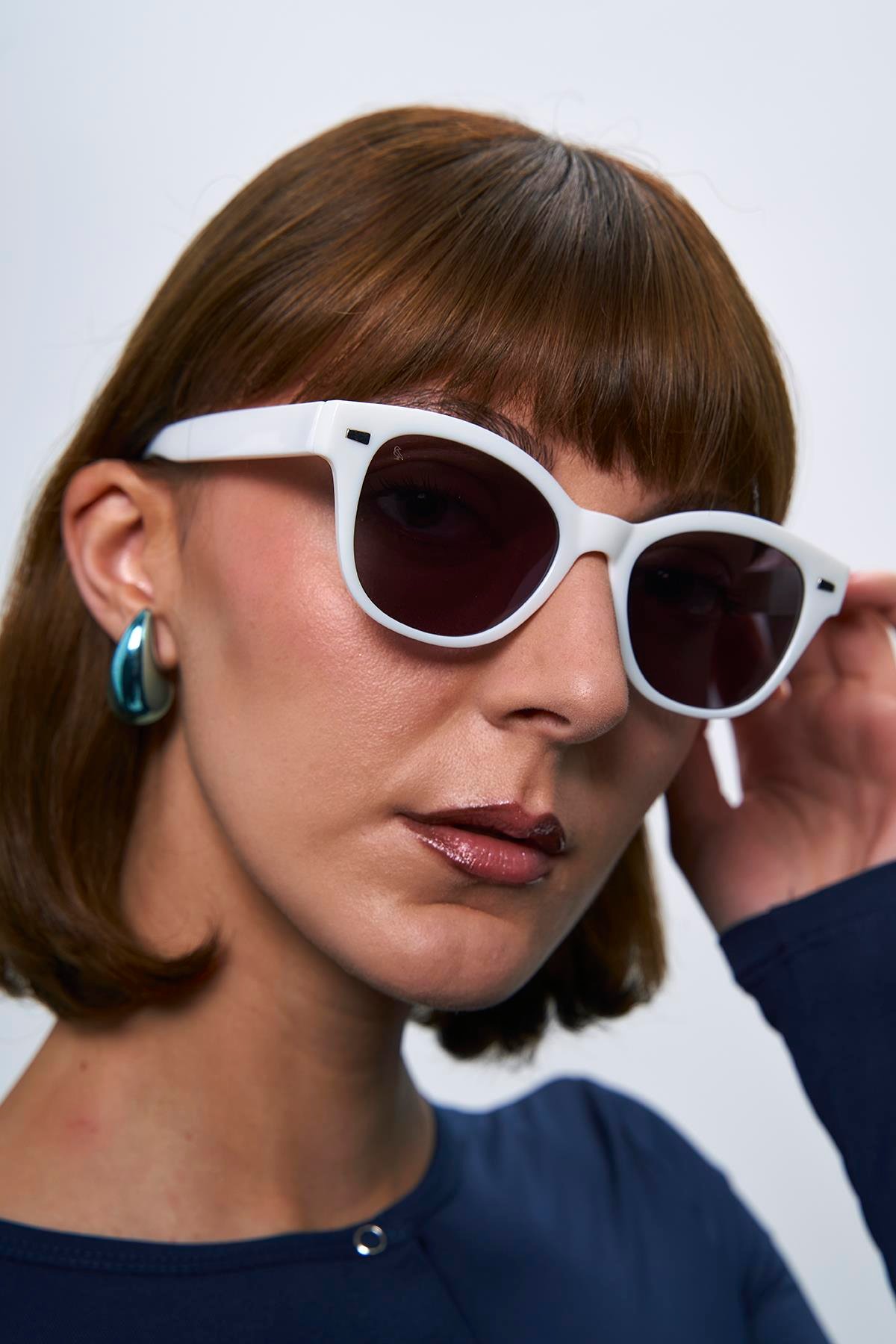 Edson White Black Güneş Gözlüğü