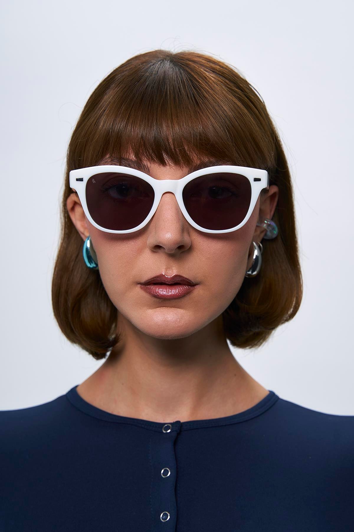 Edson White Black Güneş Gözlüğü