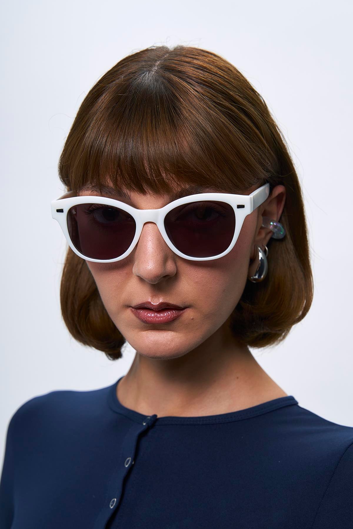 Edson White Black Güneş Gözlüğü