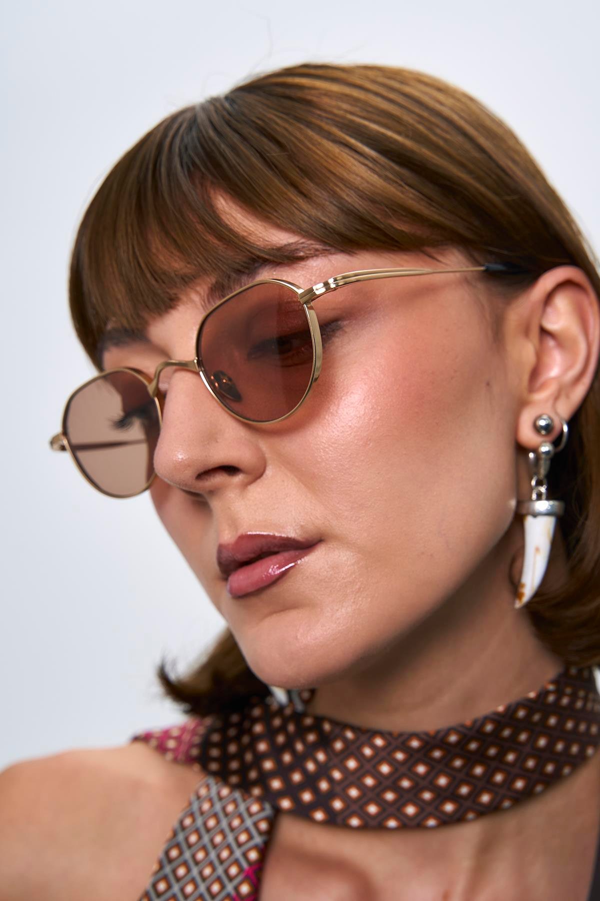 Edwin Gold Nude Güneş Gözlüğü