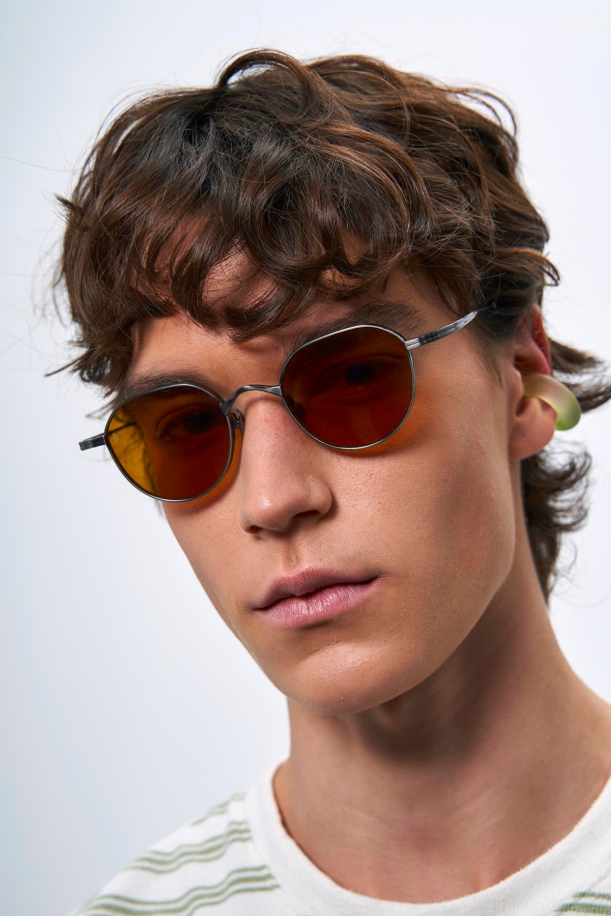 Edwin Silver Brown Erkek Güneş Gözlüğü