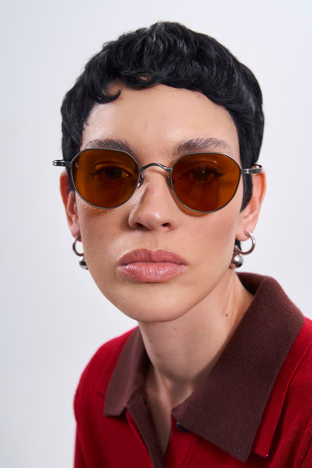 Edwin Silver Brown Güneş Gözlüğü