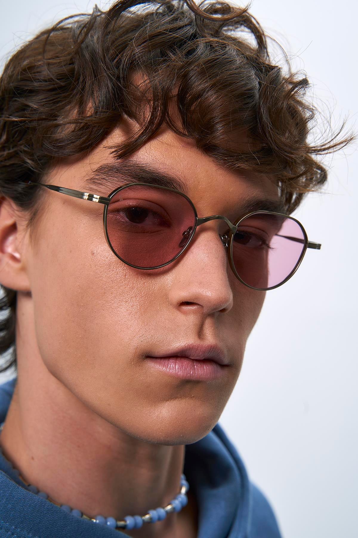 Edwin Silver Pink Erkek Güneş Gözlüğü