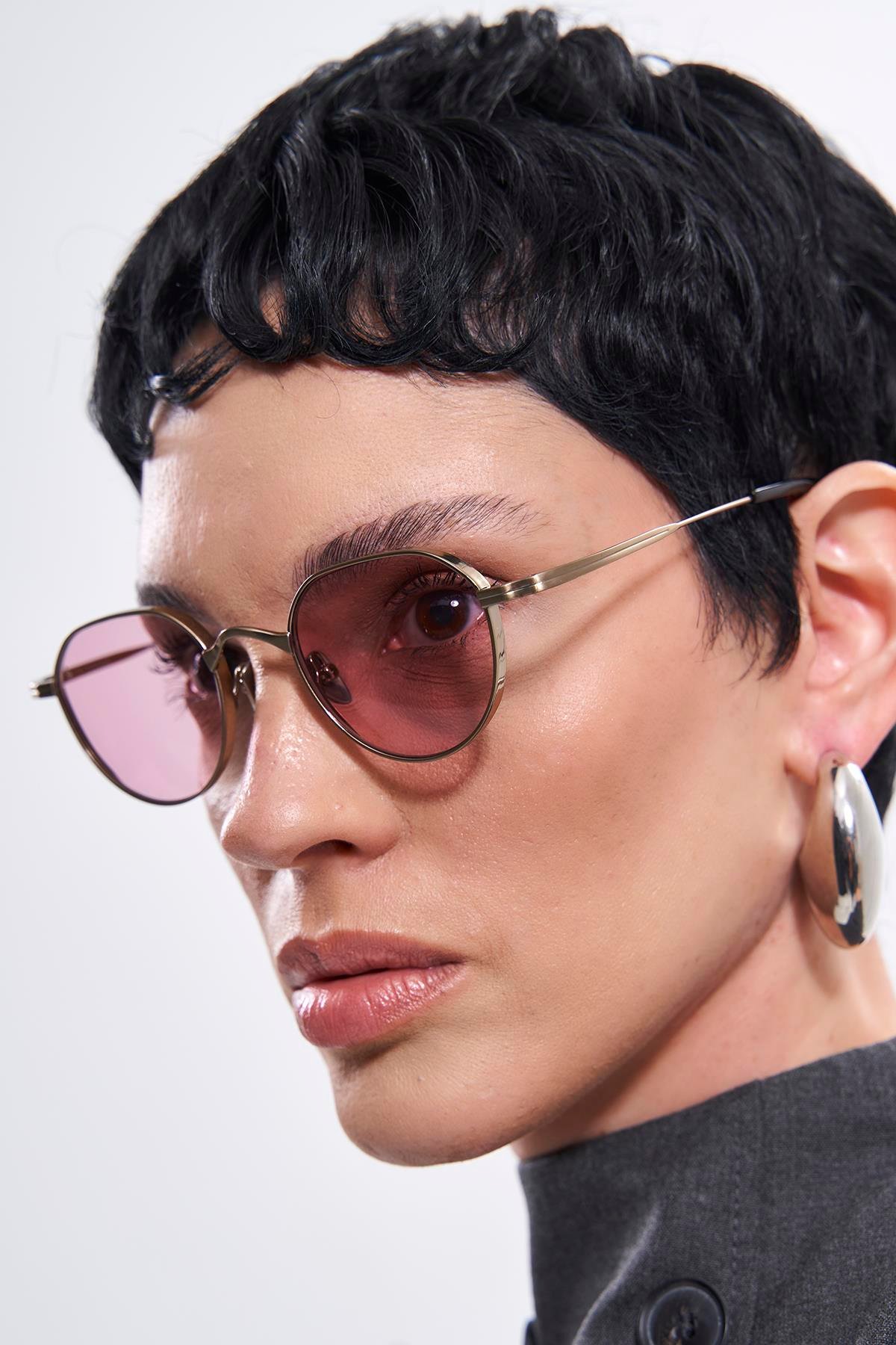 Edwin Silver Pink Güneş Gözlüğü