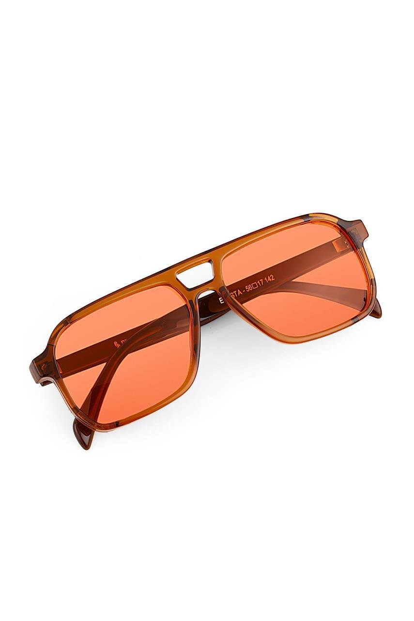 Egesta Brown Orange Erkek Güneş Gözlüğü