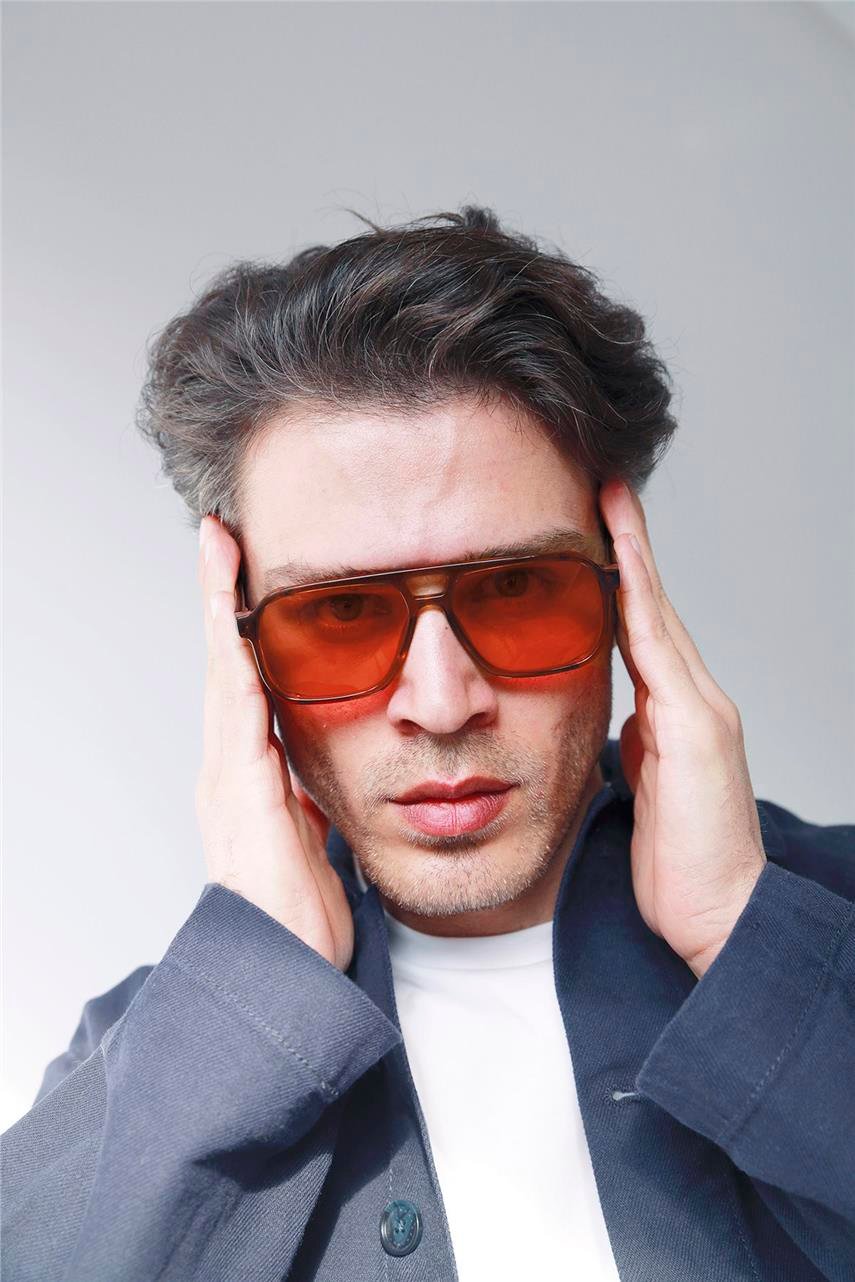 Egesta Brown Orange Erkek Güneş Gözlüğü
