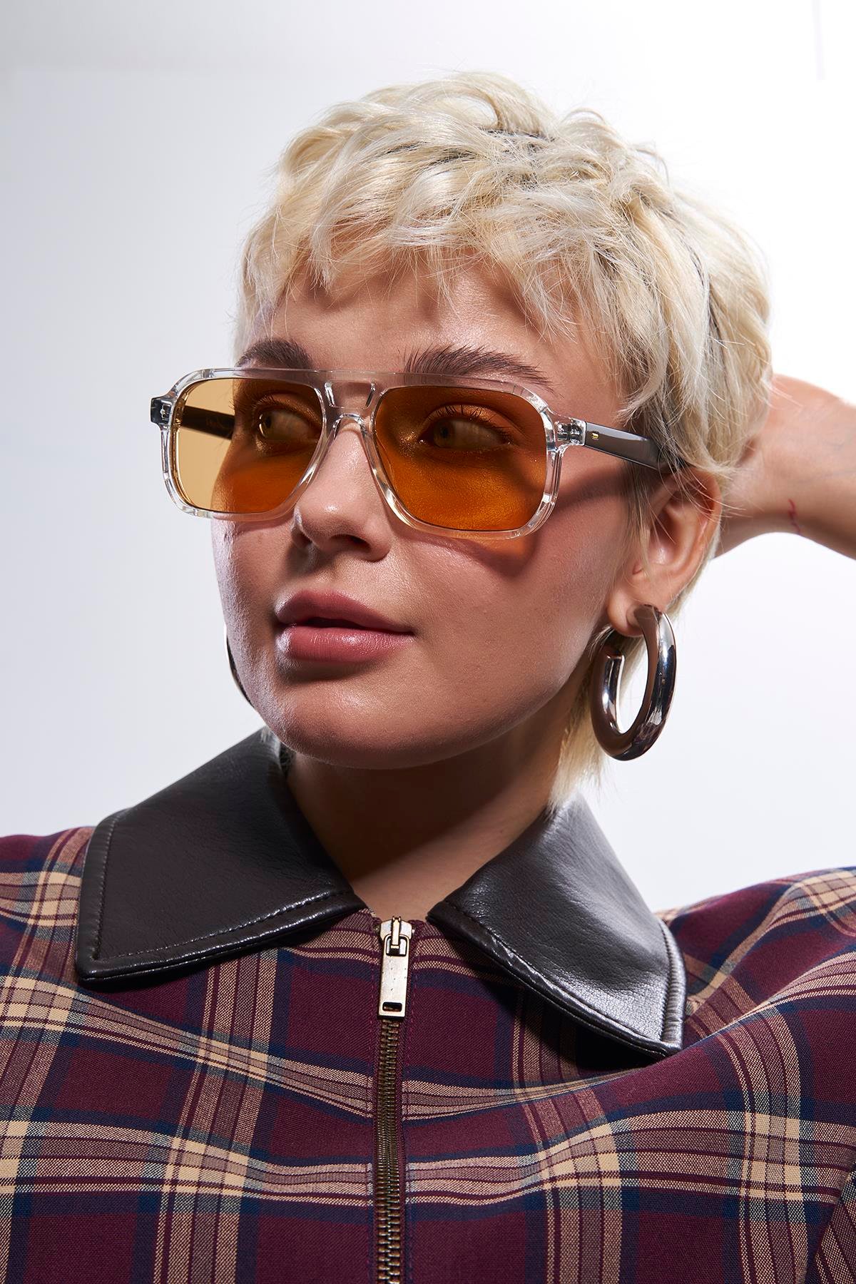 Egesta Clear Brown Güneş Gözlüğü