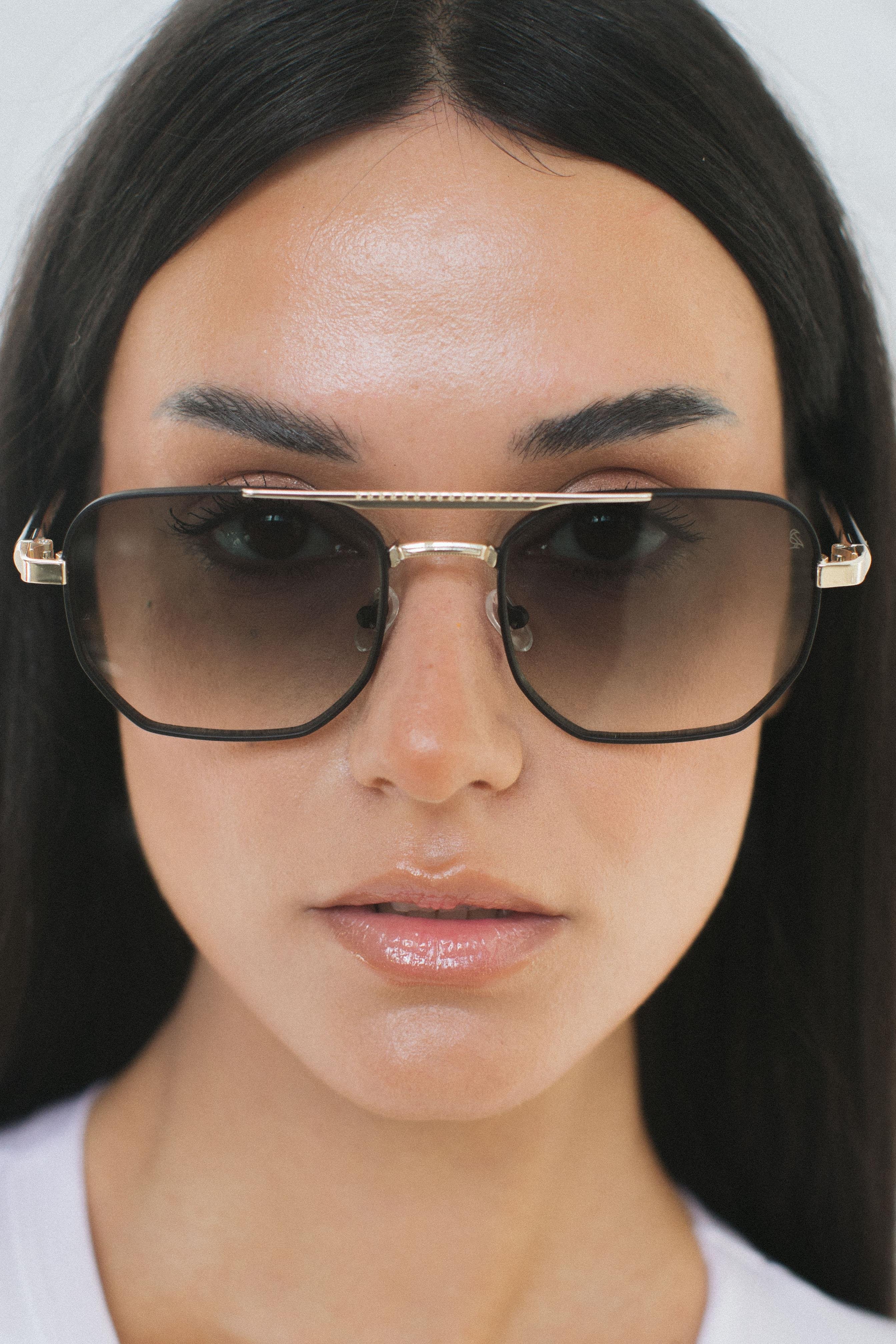 Eifgan Gold Green Degrade Güneş Gözlüğü