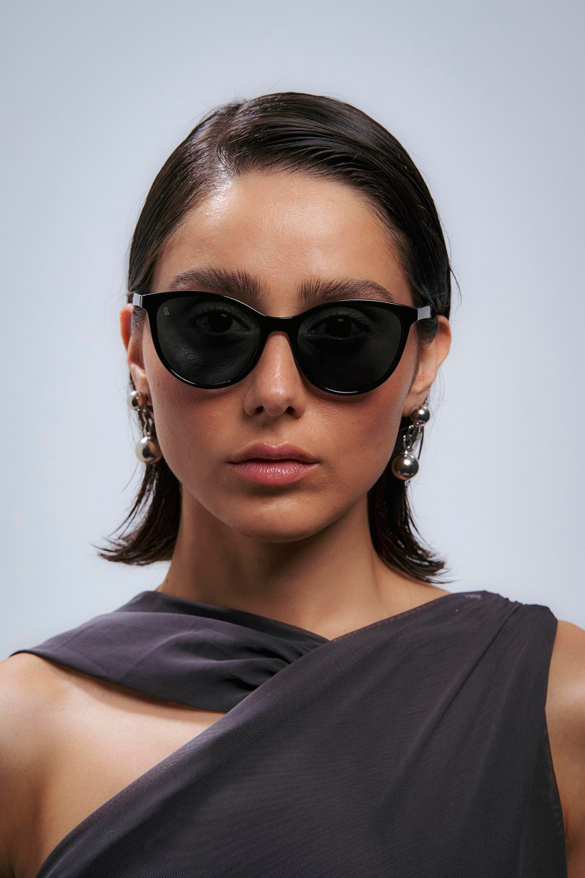 Eleanor Black Black Güneş Gözlüğü