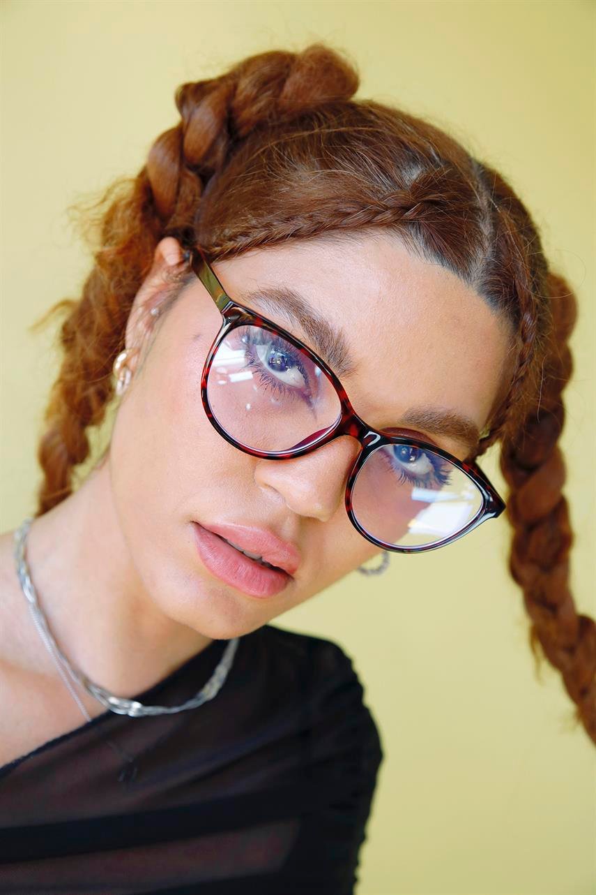 Eleanor Leopard Mavi Işık Koruyucu Gözlük