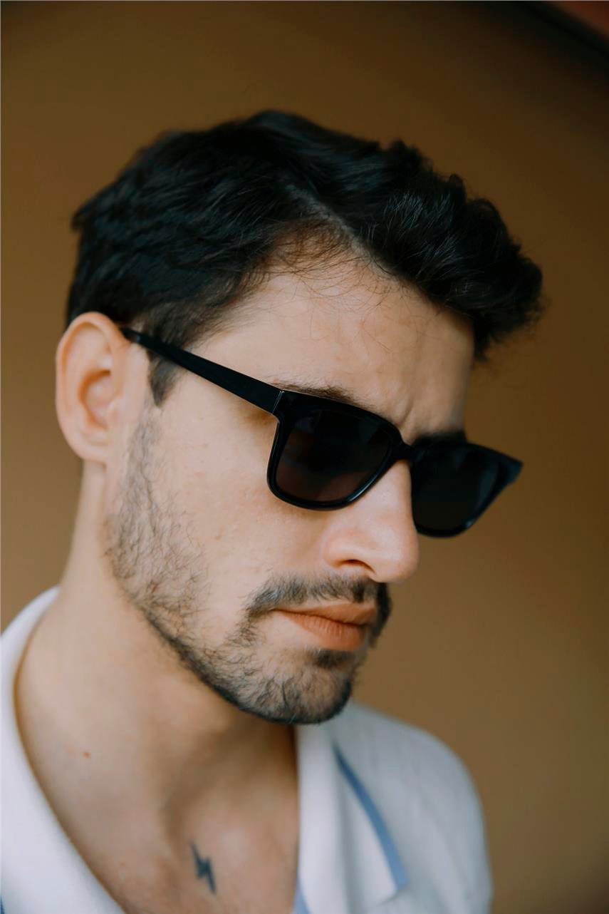 Elvin Black Black Erkek Güneş Gözlüğü