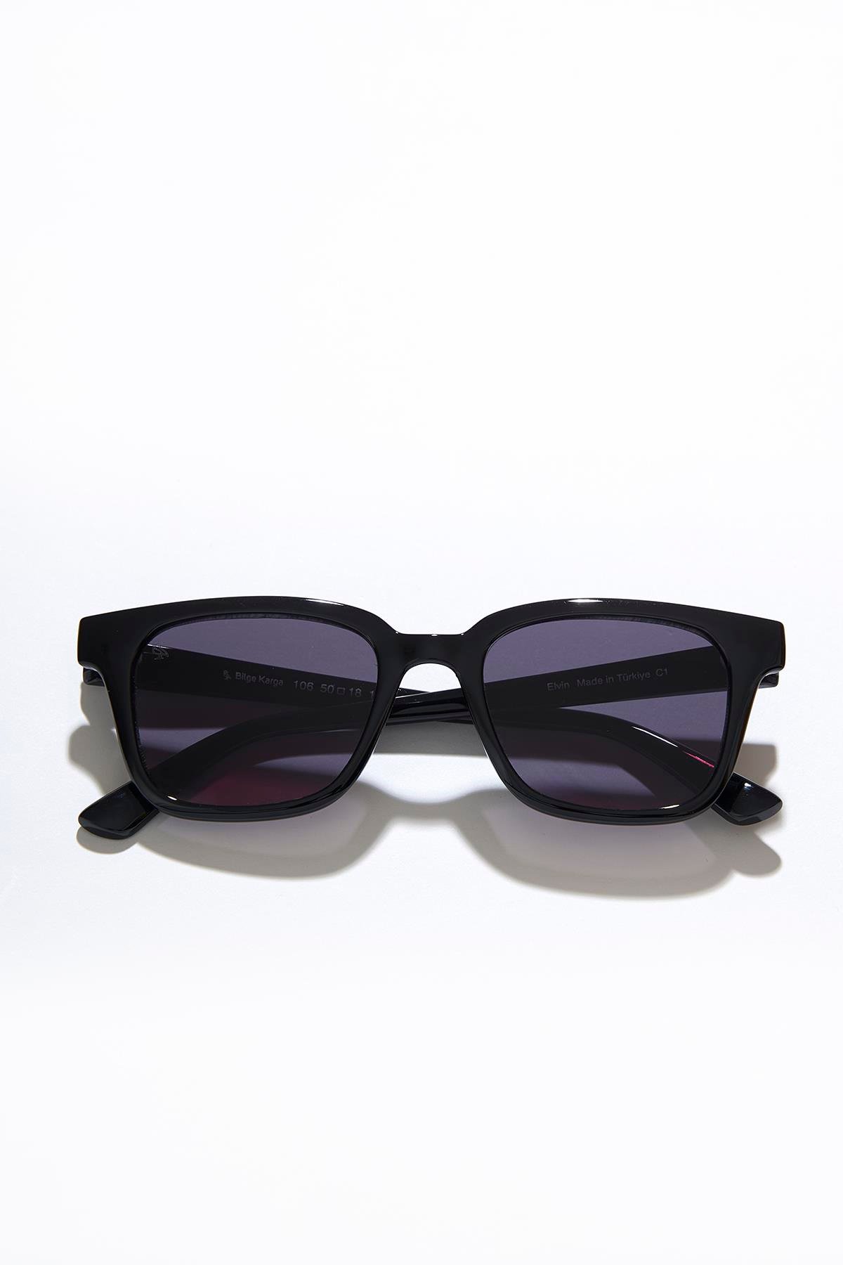 Elvin Black Black Erkek Güneş Gözlüğü