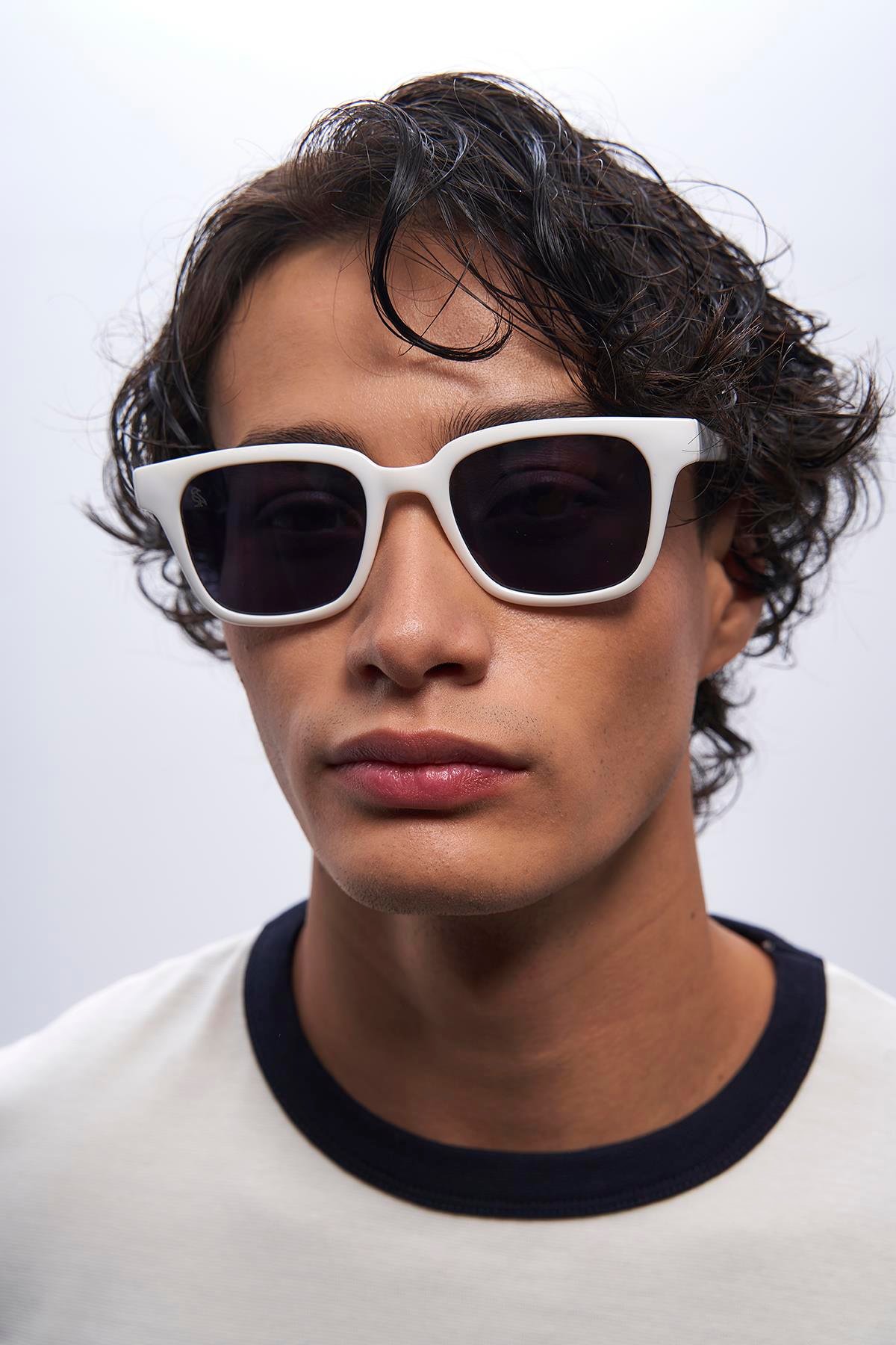 Elvin White Black Erkek Güneş Gözlüğü