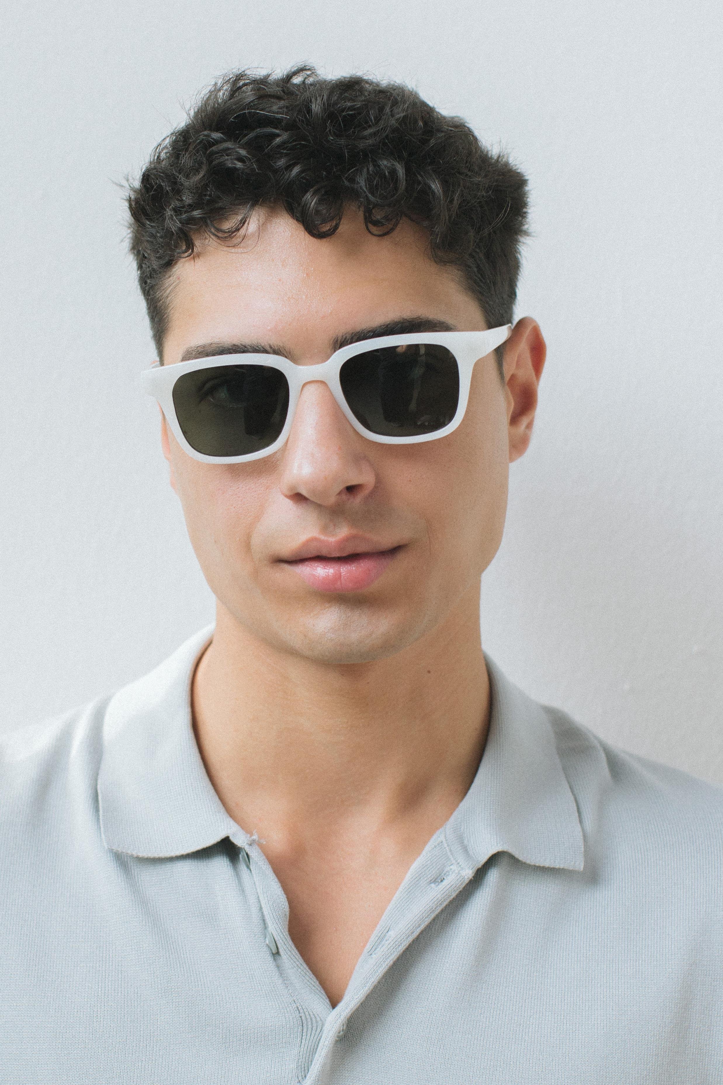 Elvin White Green Erkek Güneş Gözlüğü