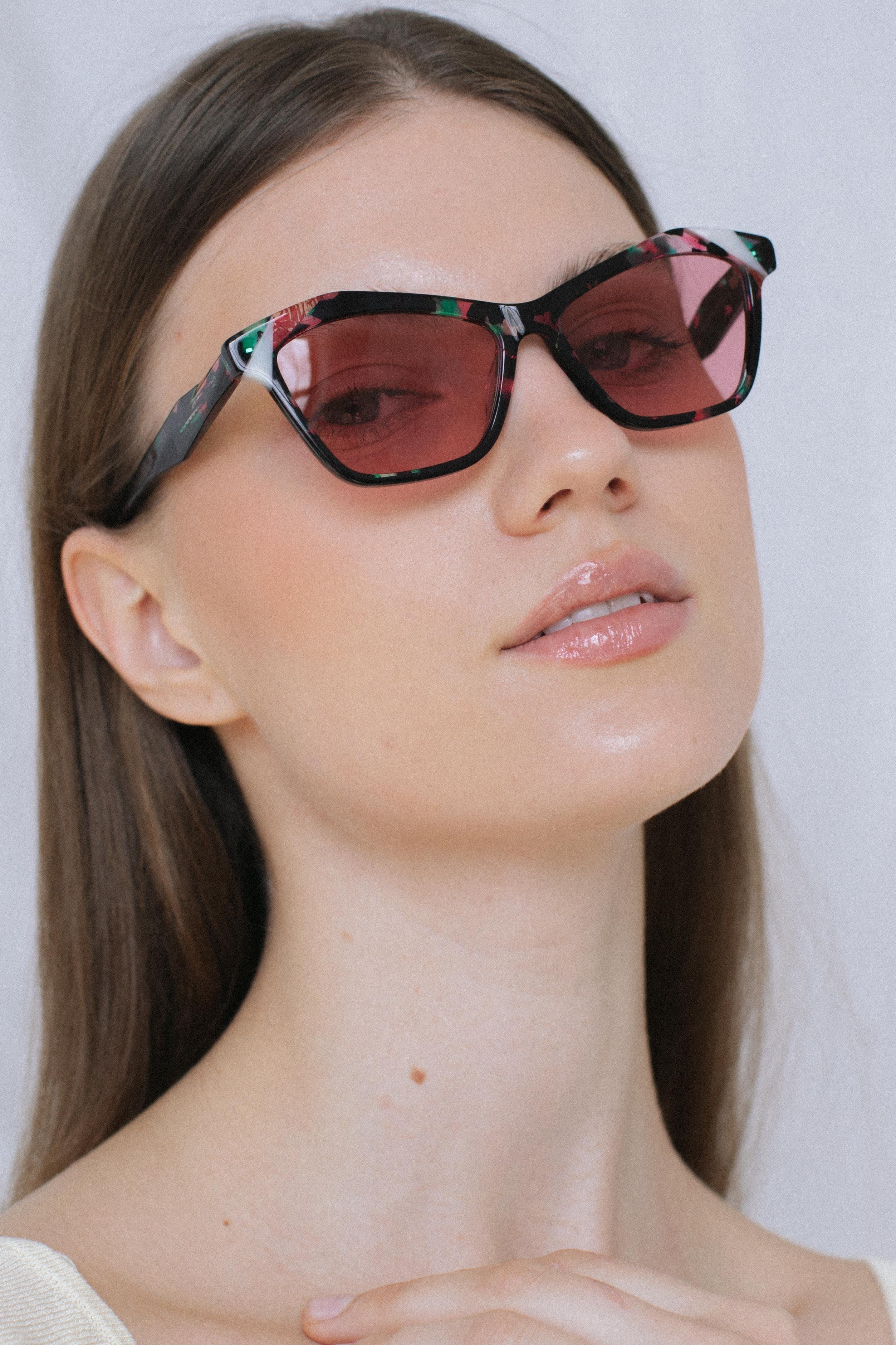 Eskil Multicolor Pink Güneş Gözlüğü