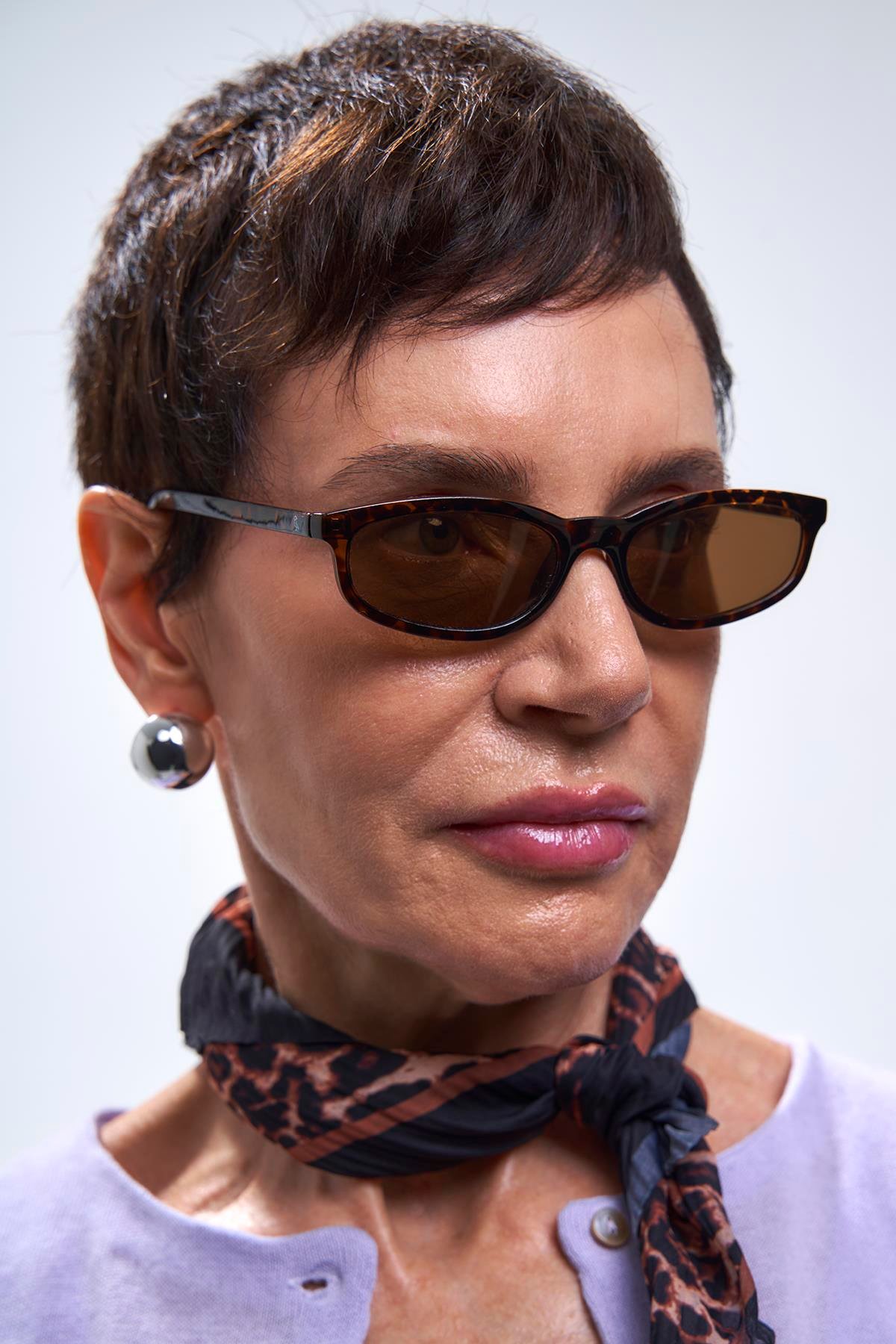 Estelle Leopard Brown Güneş Gözlüğü