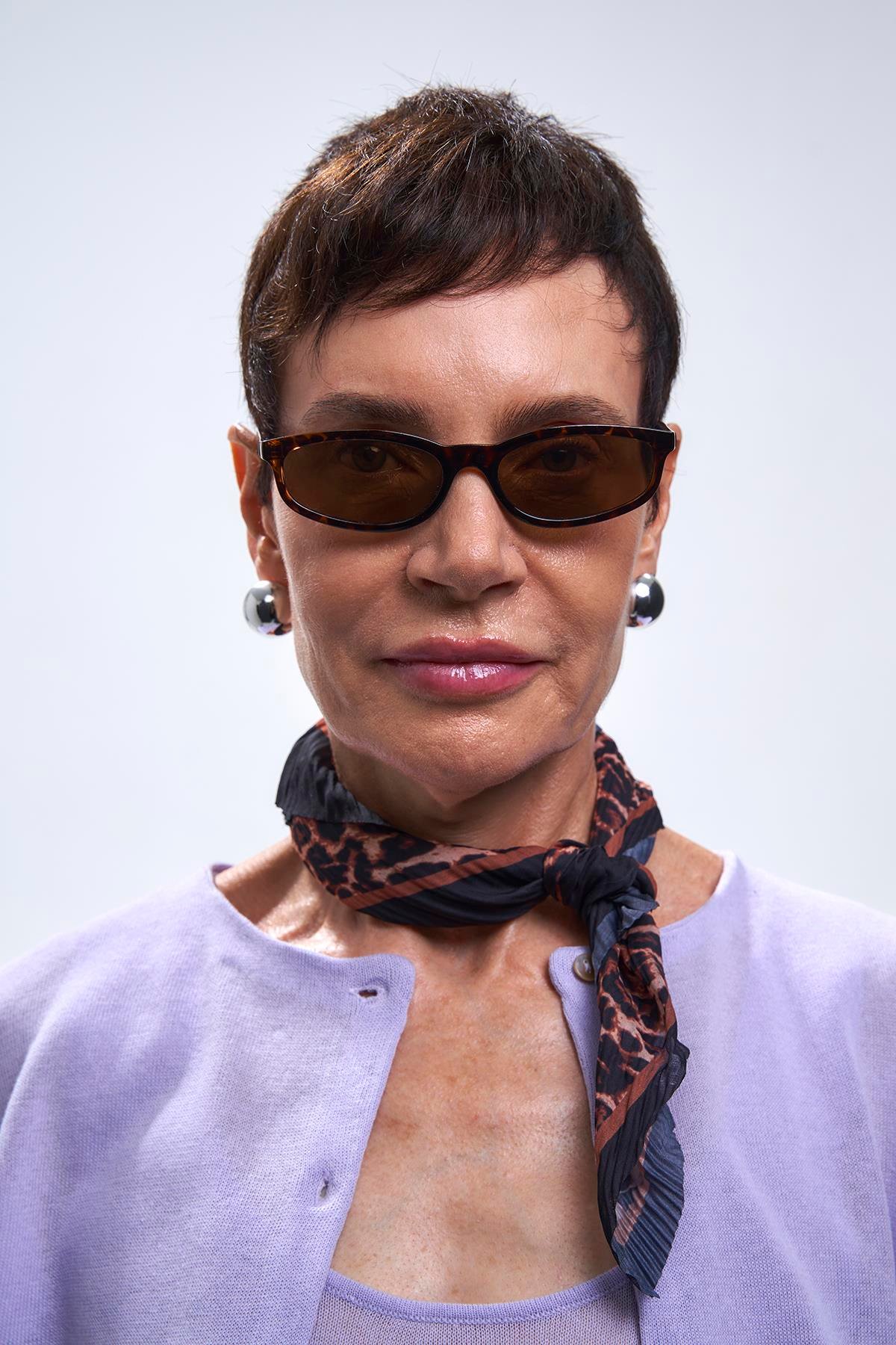 Estelle Leopard Brown Güneş Gözlüğü