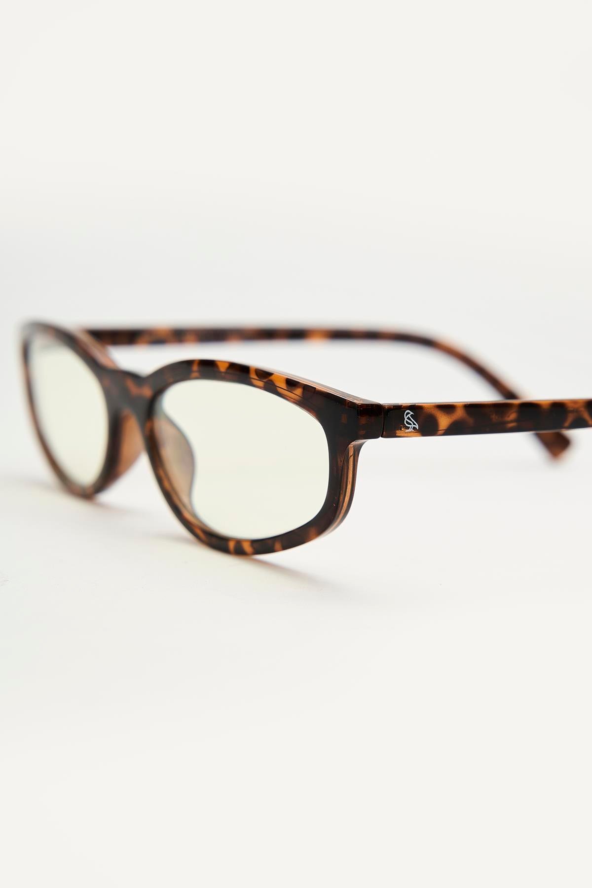 Estelle Leopard Mavi Işık Koruyucu Gözlük