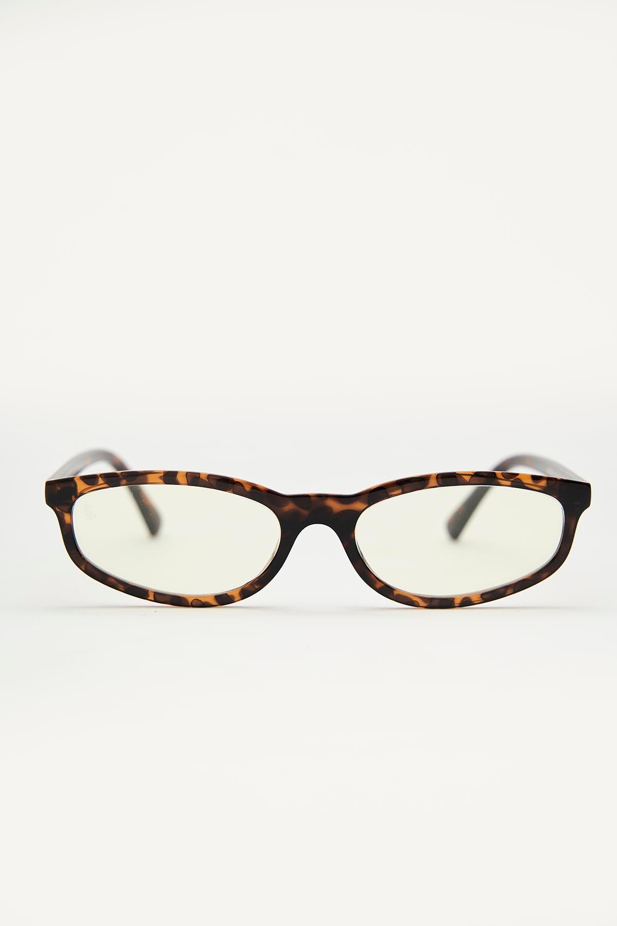 Estelle Leopard Mavi Işık Koruyucu Gözlük