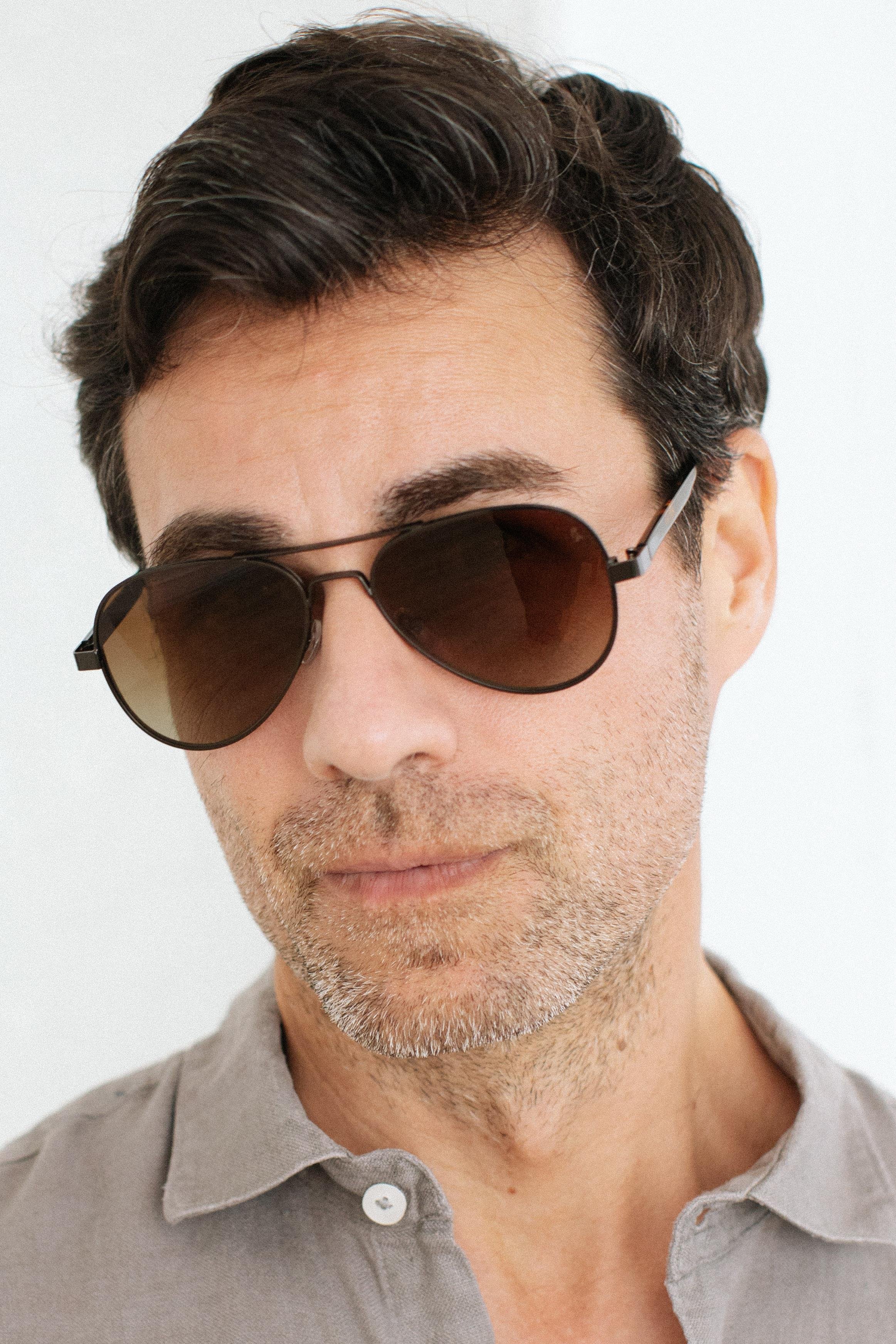 Ethan Black Brown Degrade Erkek Güneş Gözlüğü