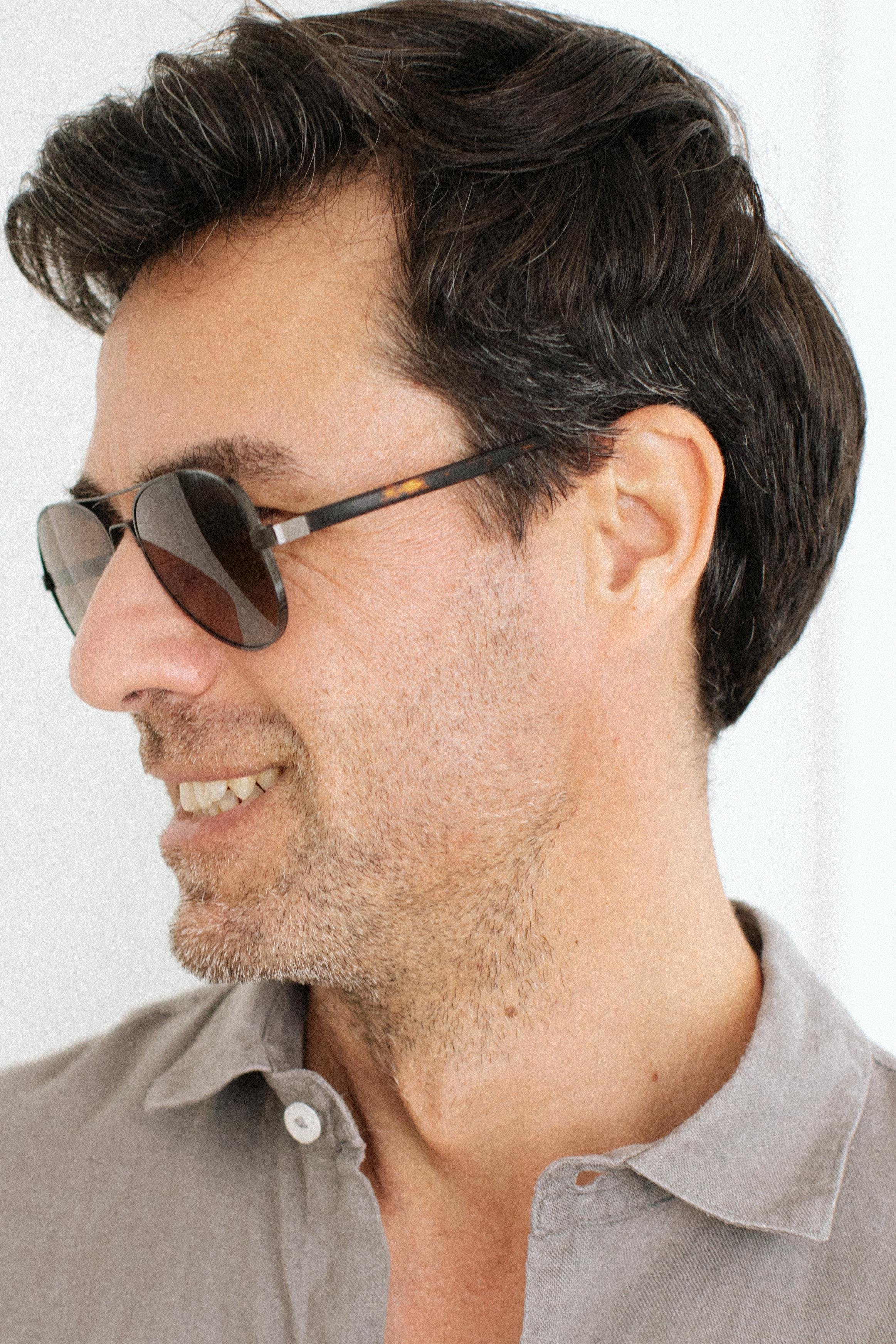 Ethan Black Brown Degrade Erkek Güneş Gözlüğü