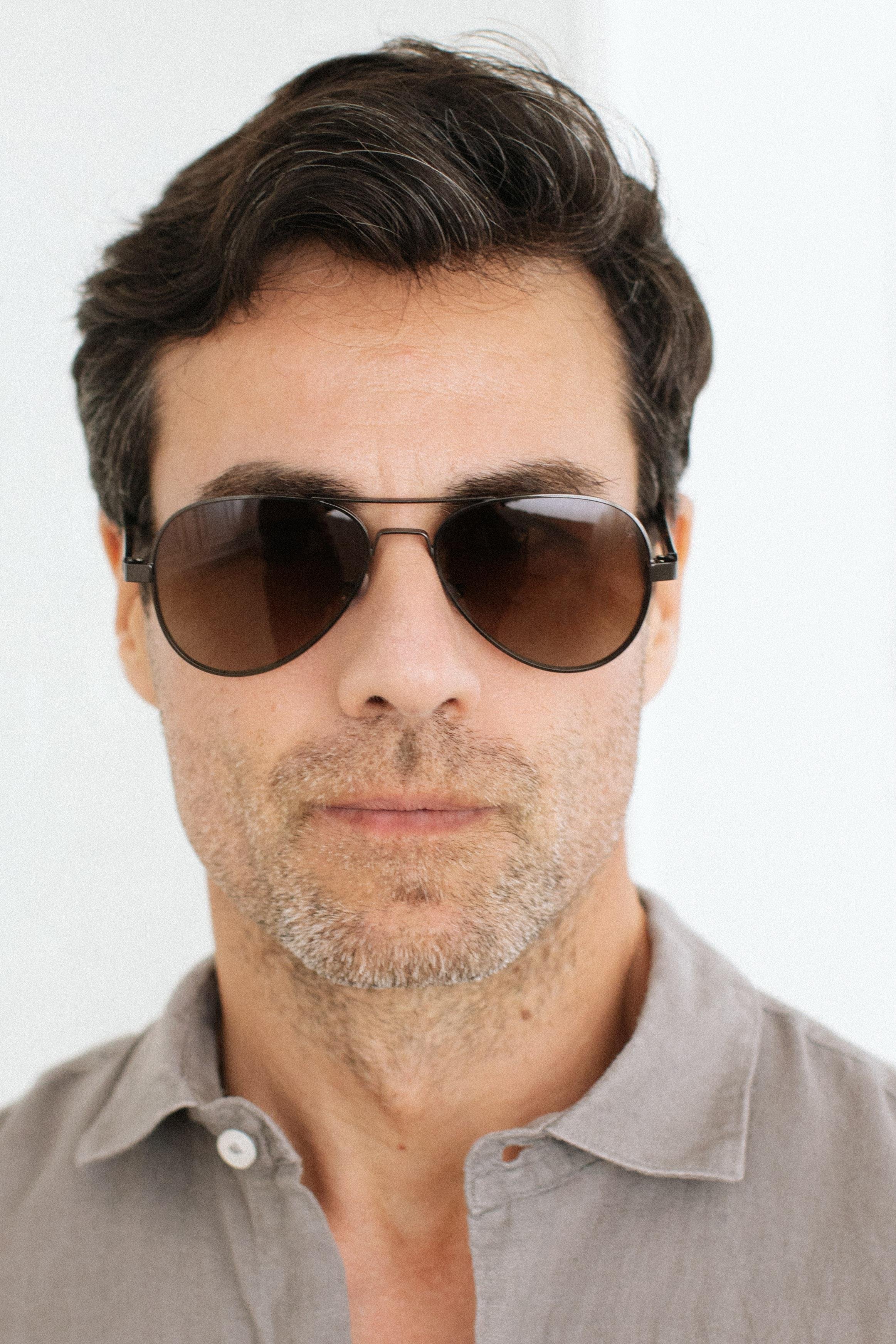 Ethan Black Brown Degrade Erkek Güneş Gözlüğü