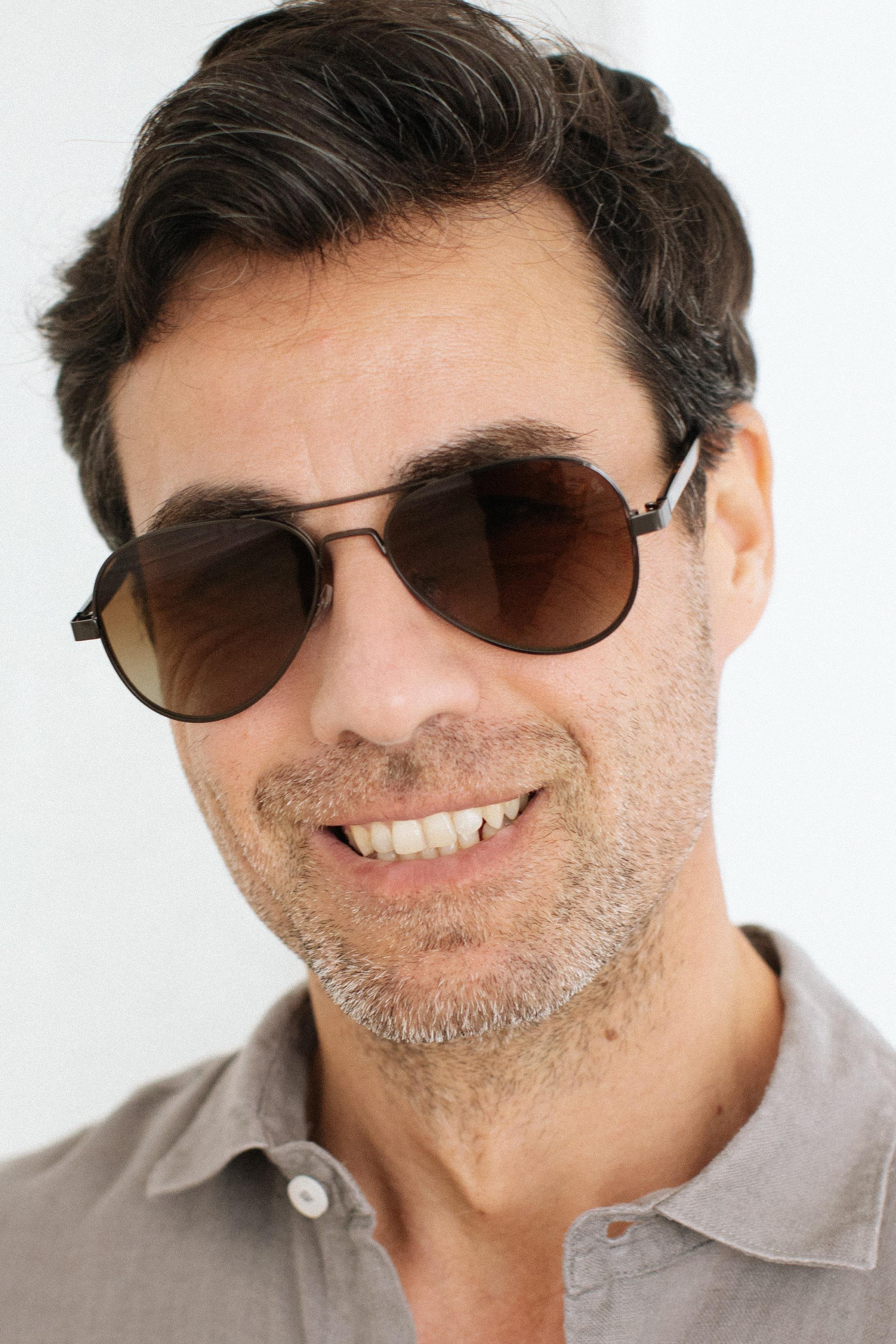 Ethan Black Brown Degrade Erkek Güneş Gözlüğü