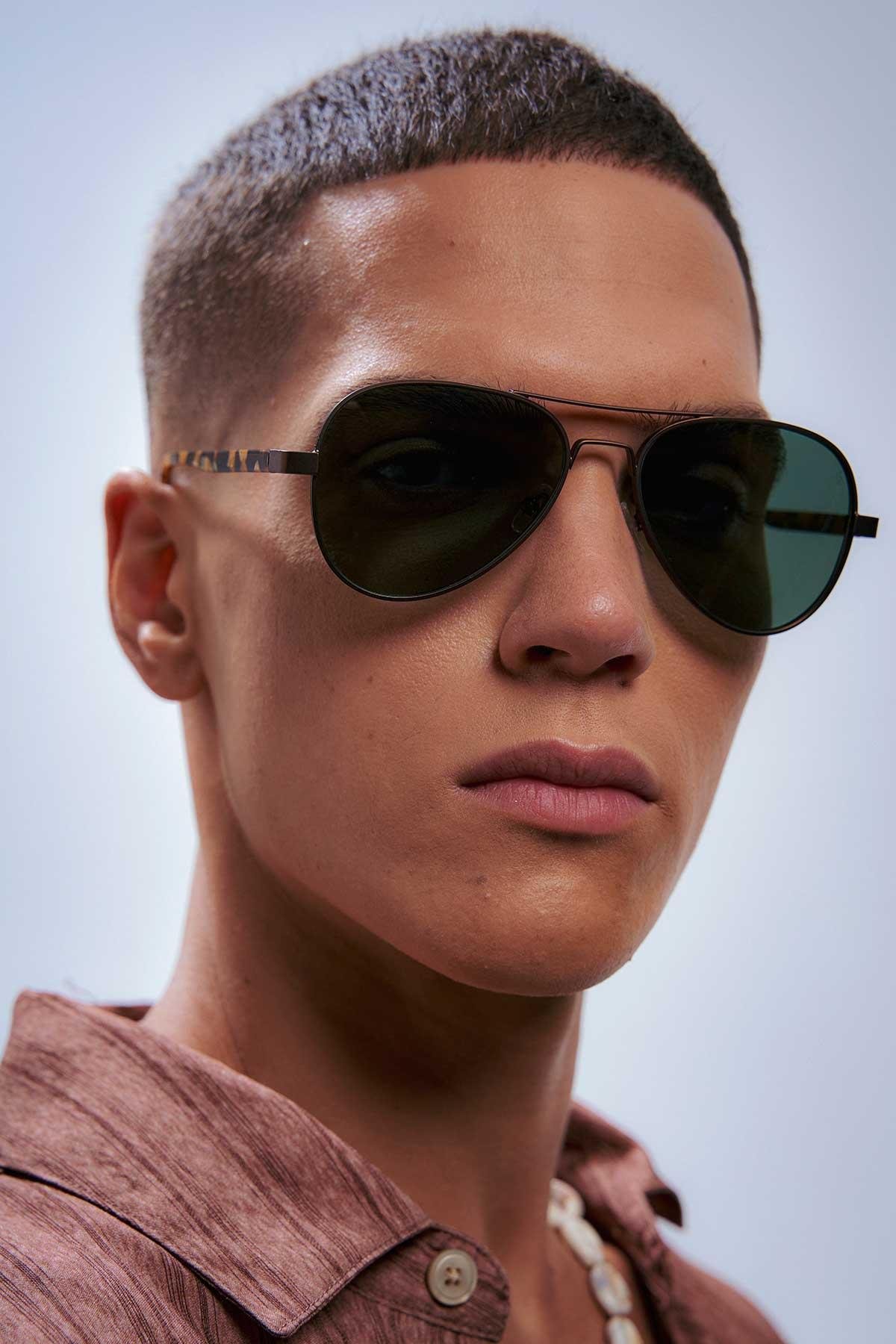 Ethan Brown Green Erkek Güneş Gözlüğü