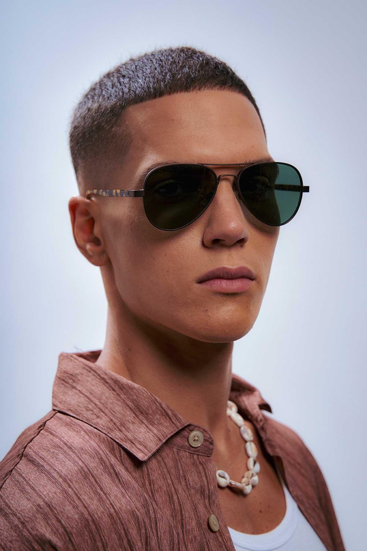 Ethan Brown Green Erkek Güneş Gözlüğü