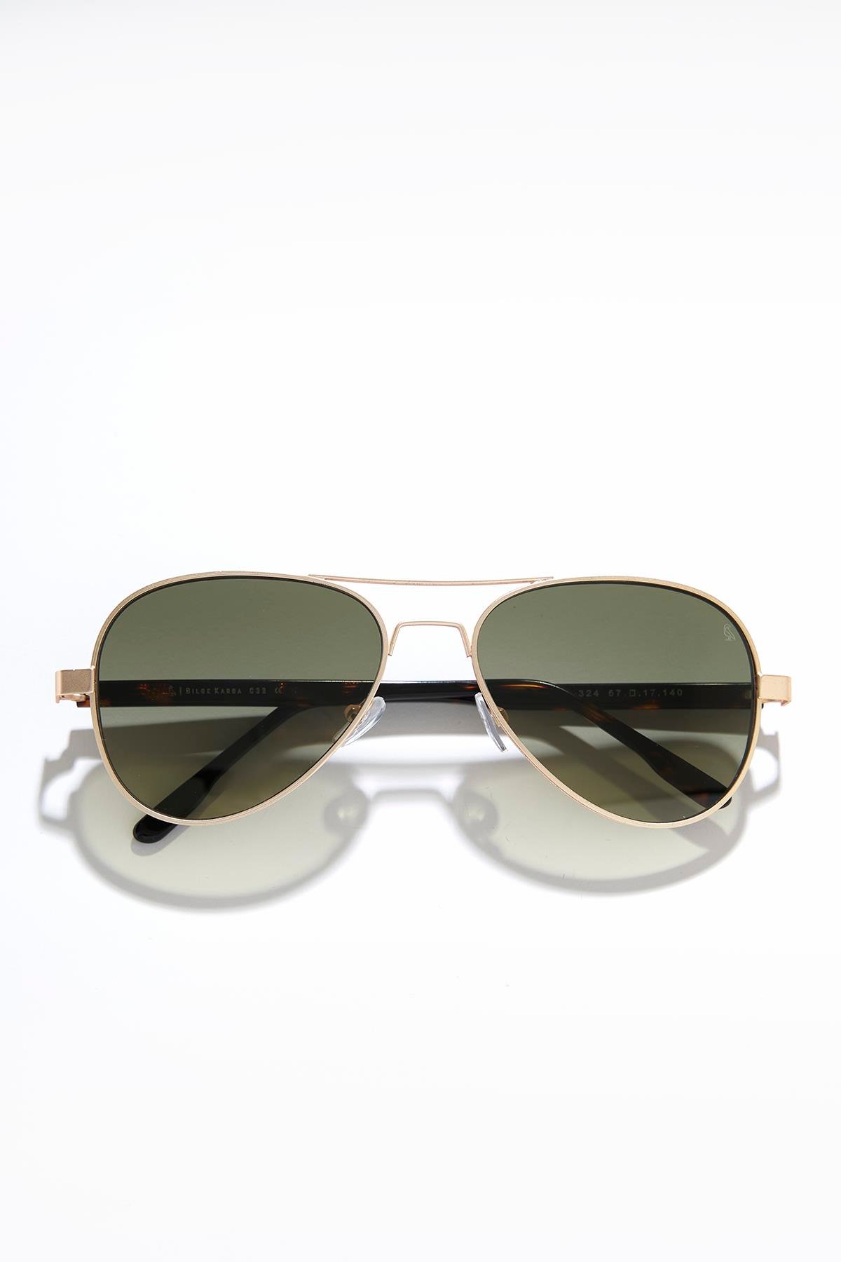Ethan Gold Green Degrade Erkek Güneş Gözlüğü