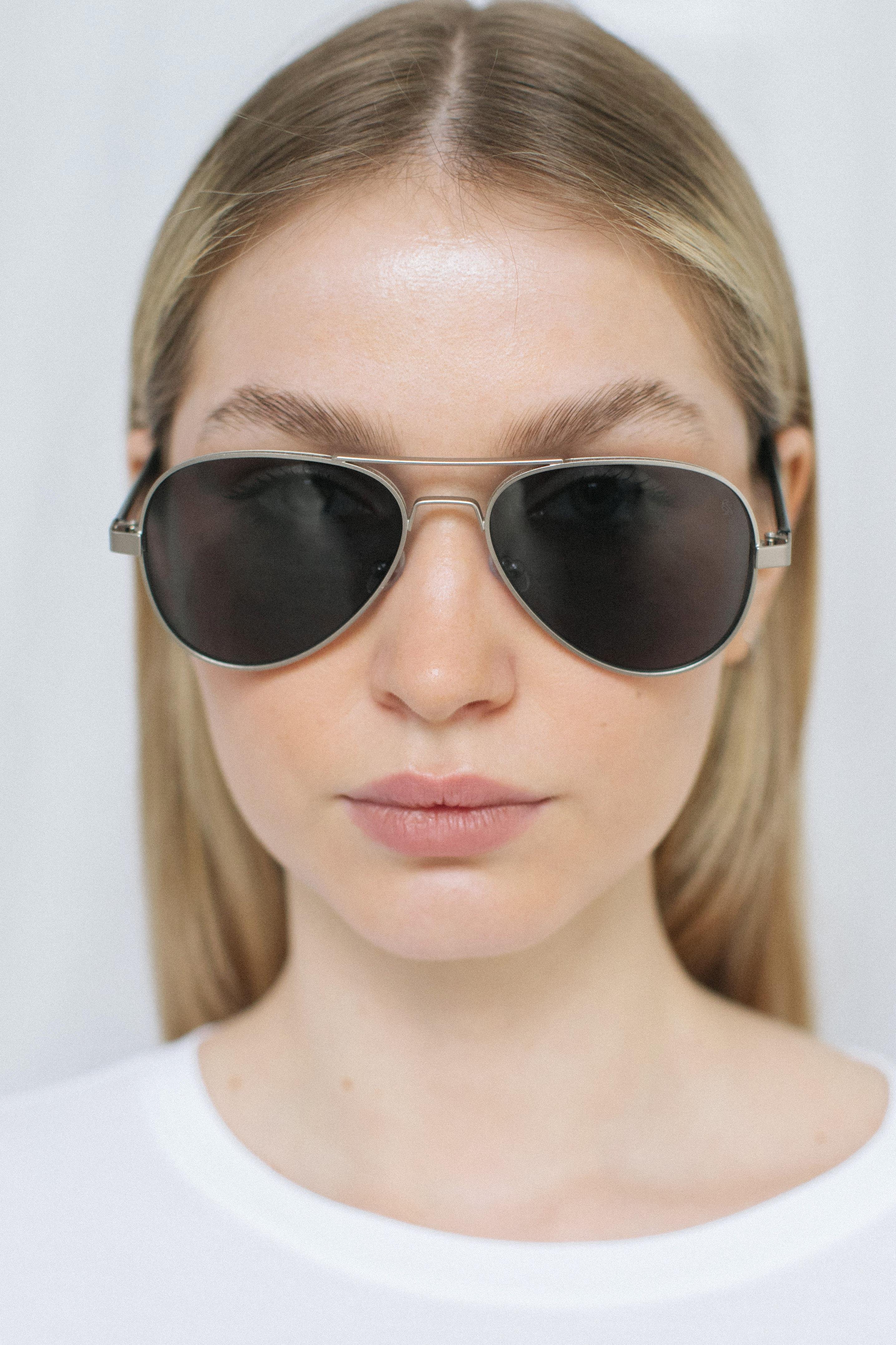 Ethan Matt Silver Black Güneş Gözlüğü