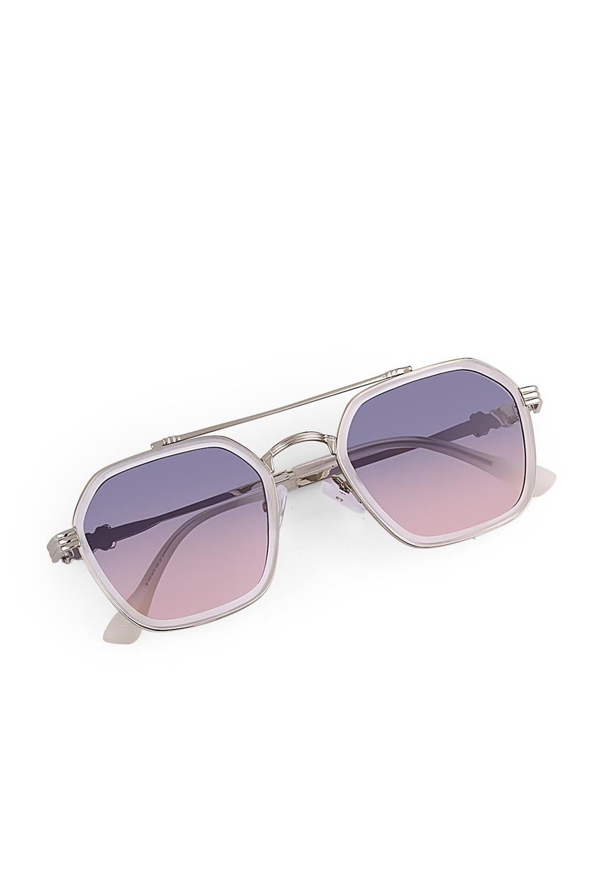 Evie Clear Purple Güneş Gözlüğü