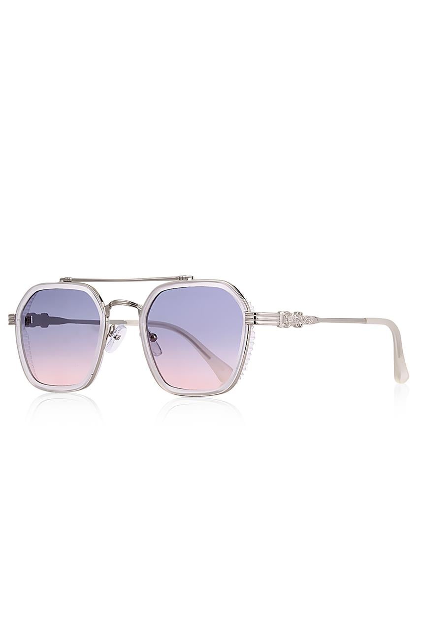 Evie Clear Purple Güneş Gözlüğü