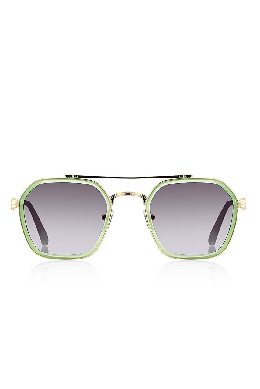 Evie Gold Green Güneş Gözlüğü