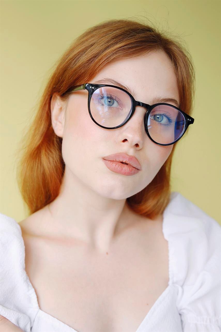 Flavia Dark Brown Mavi Işık Koruyucu Gözlük