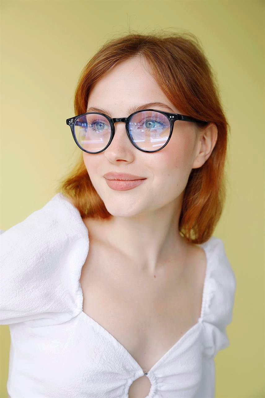 Flavia Dark Brown Mavi Işık Koruyucu Gözlük