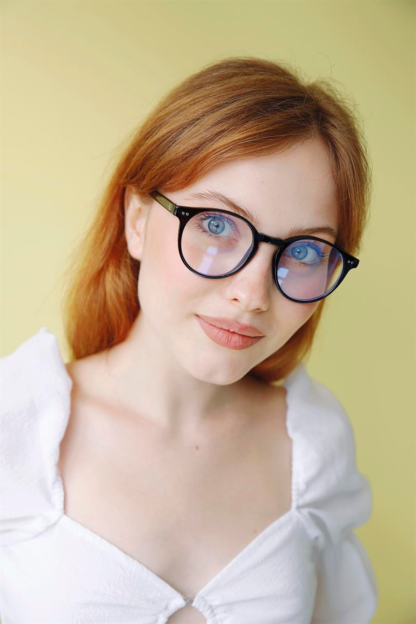 Flavia Dark Brown Mavi Işık Koruyucu Gözlük