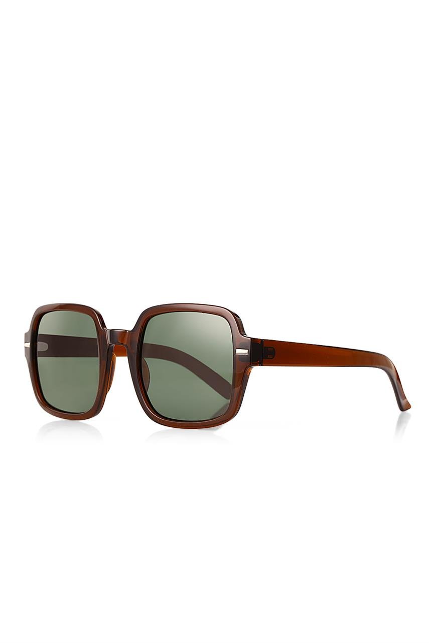 Fletcher Dark Brown Green Güneş Gözlüğü
