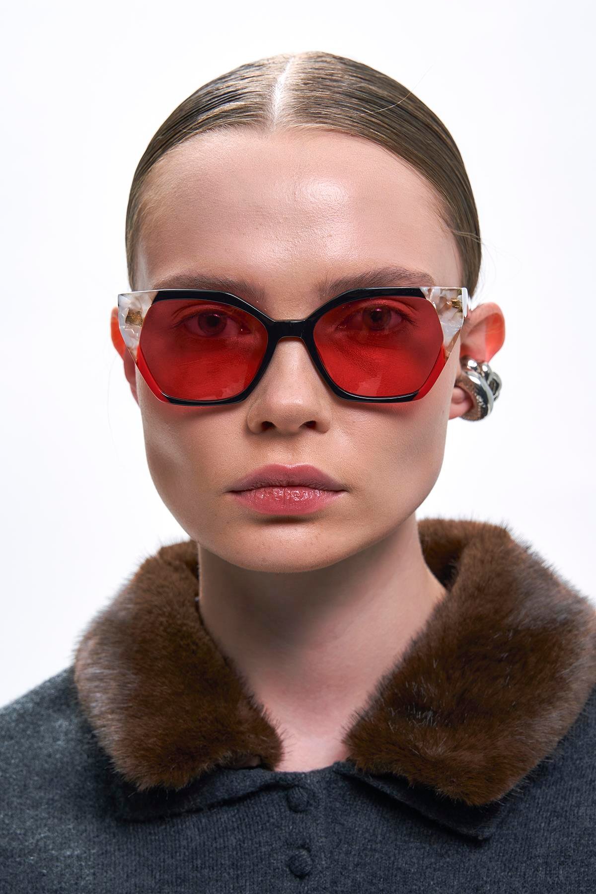 Freki Black Red Güneş Gözlüğü